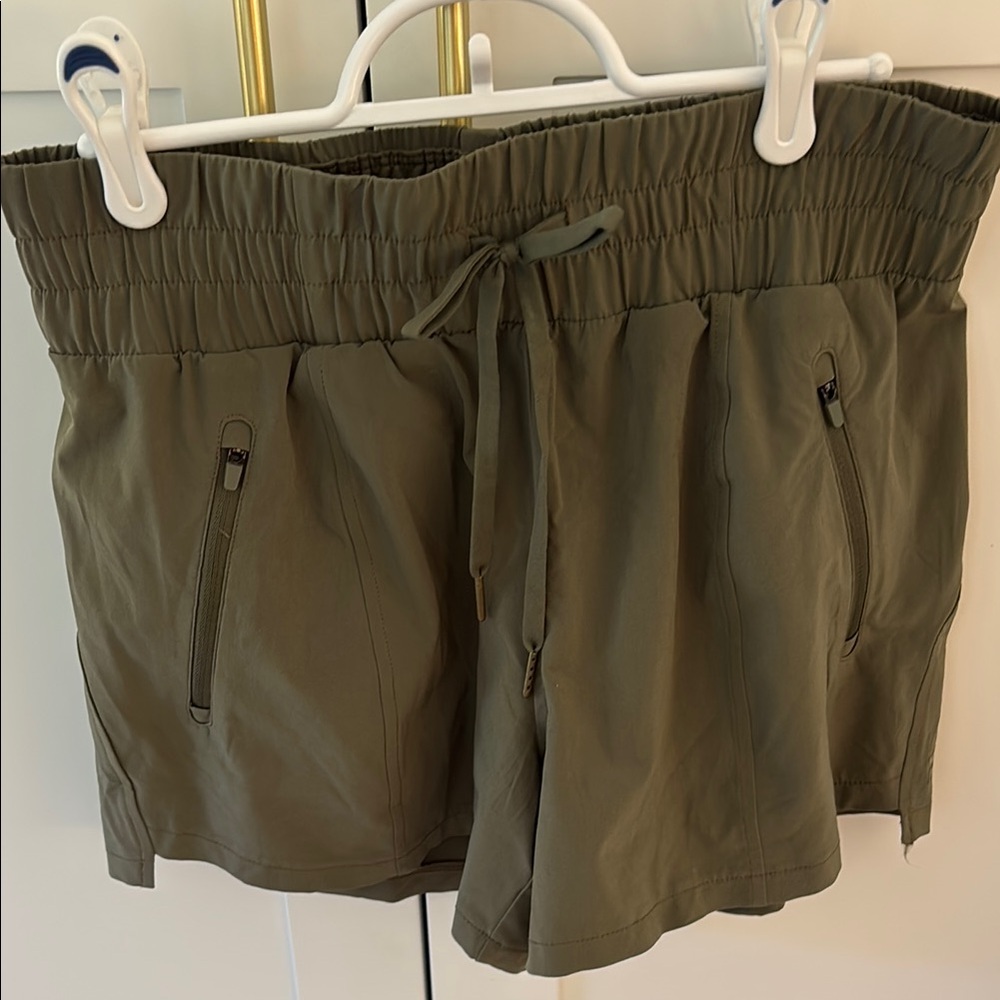 Green All in Motion athletic shorts XS